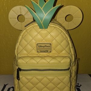 Loungefly Disney Parks Pineapple Mini Backpack